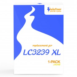 Cartouche encre compatible Brother LC3239XLY