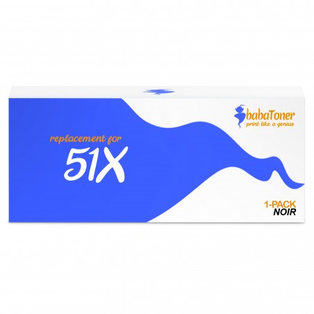 Cartouche imprimante compatible HP 51X Q7551X Noir Cartouche imprimante compatible HP 51X Q7551X Noir
