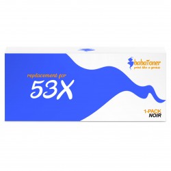 Cartouche imprimante compatible HP 53X Q7553X Noir