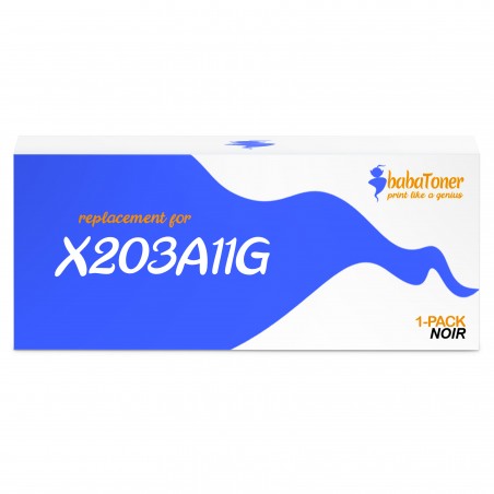 Cartouche de toner X203A11G Lexmark compatible Noir Cartouche de toner X203A11G Lexmark compatible Noir