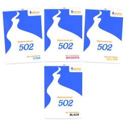 Cartouche d'encre équivalent à Epson Multipack 502 Pack de 4 Noir, Jaune, Cyan, Magenta