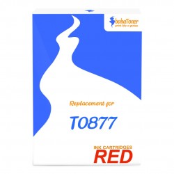Encre compatible T0877 Red