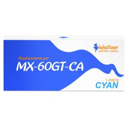 Cartouche Sharp MX-60GTCA compatible