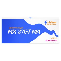Compatible Sharp MX-27GTMA Magenta toner cartridge