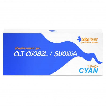 Cartouche toner compatible Samsung CLT-C5082L Cyan Cartouche toner compatible Samsung CLT-C5082L Cyan