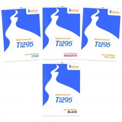 Cartouche d'encre équivalent à Epson T1295 Multipack Pack de 4 Noir, Jaune, Cyan, Magenta