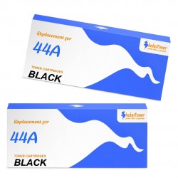 Toner équivalent à HP 44A Pack de 2 Noir