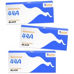 Toner équivalent à HP 44A Pack de 3 Noir
