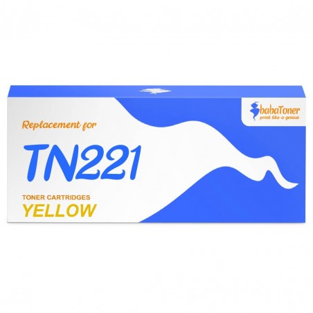 Toner Konica Minolta TN221Y Jaune compatible Toner Konica Minolta TN221Y Jaune compatible