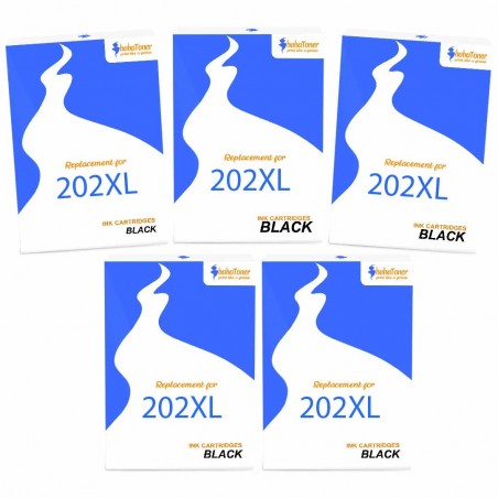 Pack de 5 encres C13T02G14010 202XL compatibles Epson Pack de 5 encres C13T02G14010 202XL compatibles Epson